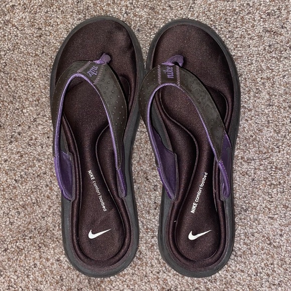 women's nike comfort footbed flip flops